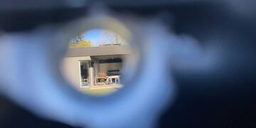 Balacera sobre la casa del hermano de Cristian D'Amico. (@GBelluati)