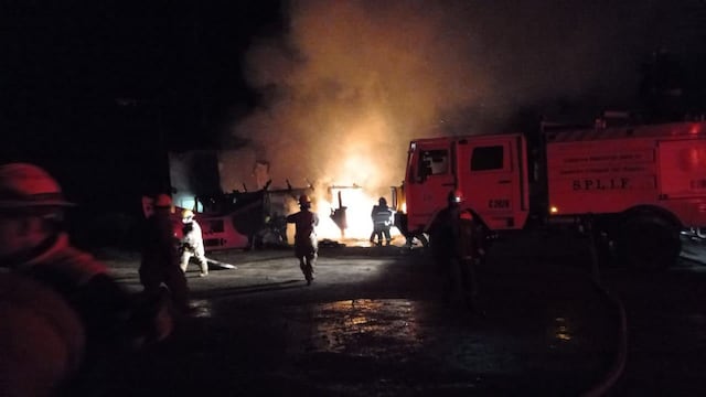 Incendio en Vialidad de Bariloche