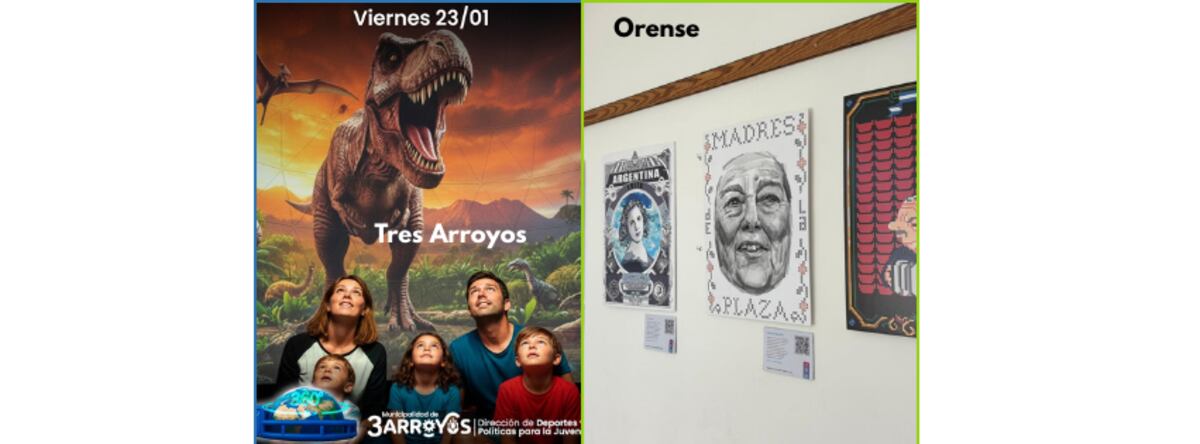 Verano cultural y recreativo en Orense y Tres Arroyos