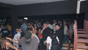 Había más de 500 personas, sin menores de edad ni tampoco hubo detenidos.