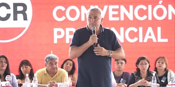 El discurso del gobernador Morales marcó la culminación de las deliberaciones de la Convención Provincial de la UCR de Jujuy.