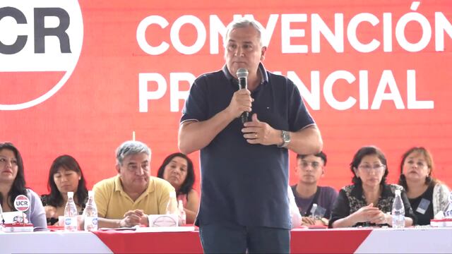El discurso del gobernador Morales marcó la culminación de las deliberaciones de la Convención Provincial de la UCR de Jujuy.