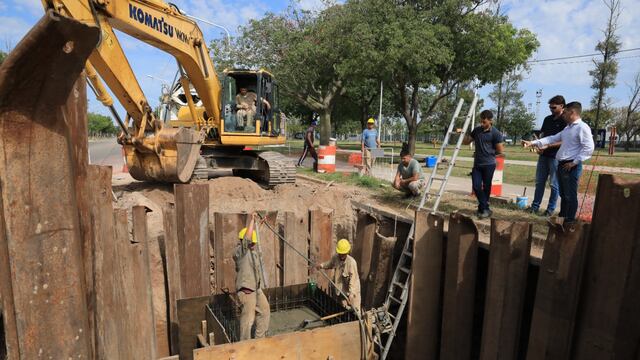 Trabajos en Avenida Estanislao del Campo