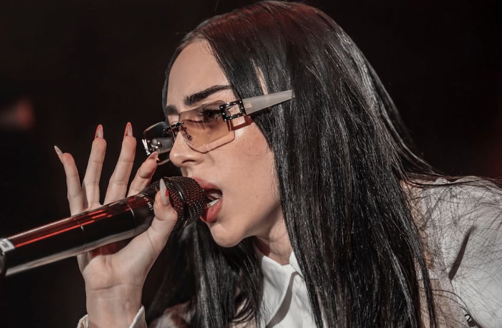 Nicki Nicole rompió en llanto durante su show en medio de los rumores de separación con Trueno