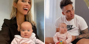 Agustina Gandolfo y Lautaro Martínez.