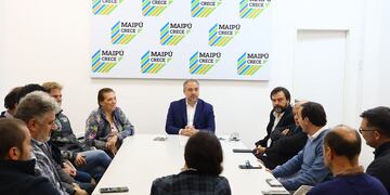 Maipú apoya con fondos a la zona industrial del Rodríguez Peña. Foto: Prensa Maipú