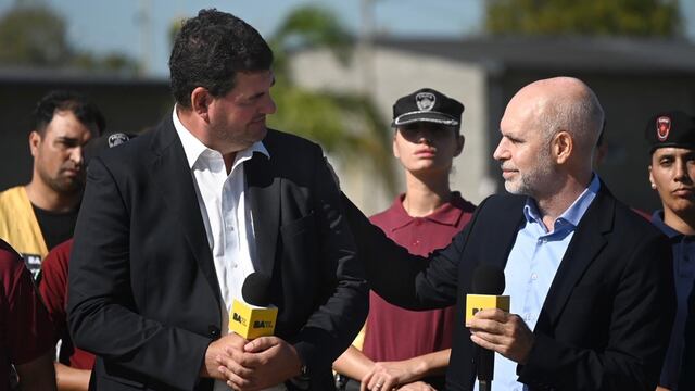 Horacio Rodríguez Larreta presentó a Burzaco como nuevo ministro de Seguridad porteño.