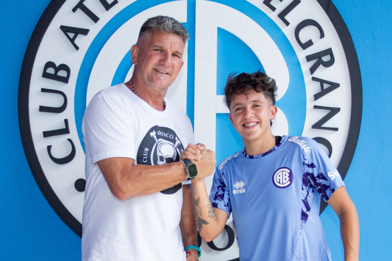 Sabrina Maldonado, una de las que extendió su contrato en Belgrano (Prensa Belgrano)