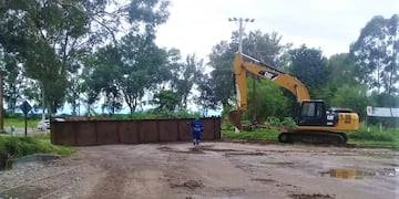 Quedó cerrado a la circulación vehicular el segundo acceso a la ciudad de Perico.