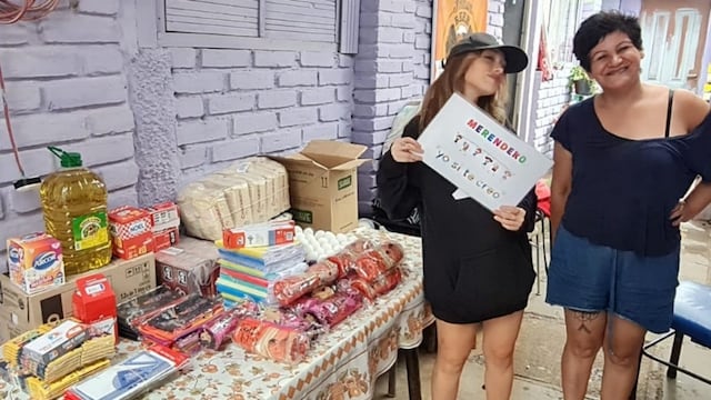 La influencer mendocina que comenzó campañas solidarias en pandemia y sigue ayudando a los que menos tienen.