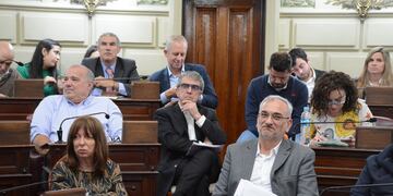 Alcides Calvo participó de la Asamblea Legislativa