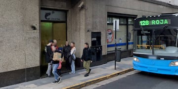 La sucursal principal de la compañía en Rosario funciona sobre Mitre y San Lorenzo.