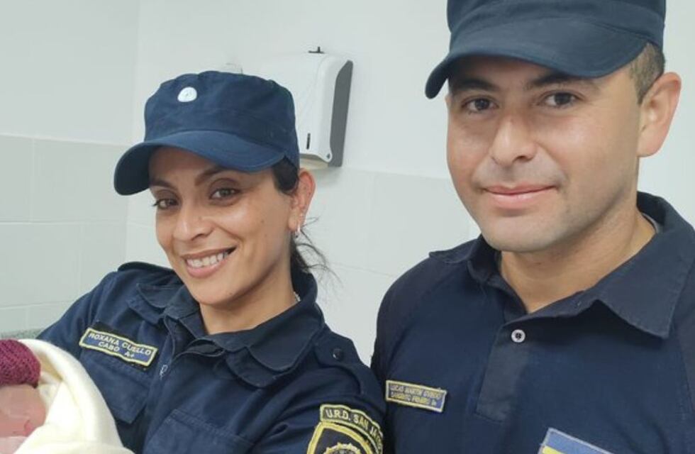 Héroes sin capa: policías de Villa Dolores ayudaron a parir a una adolescente que estaba sola