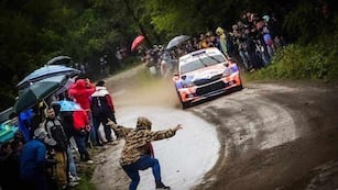 Un espectador del rally quedó detenido en Córdoba.