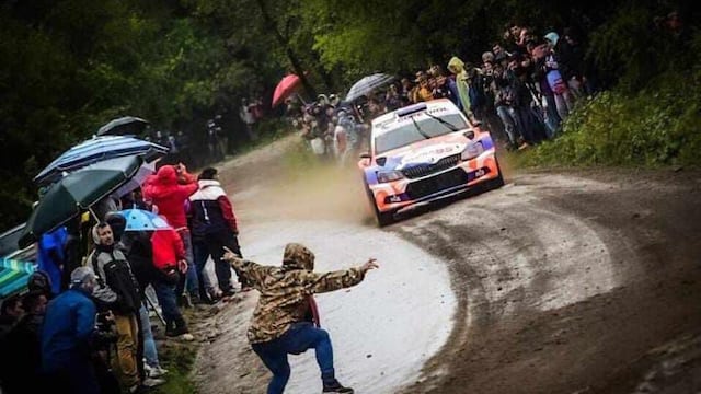Un espectador del rally quedó detenido en Córdoba.