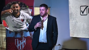Juan Manuel Cavagliatto, presidente de Instituto, asumió que están muy lejos en los números por Wanchope Ábila (La Voz).