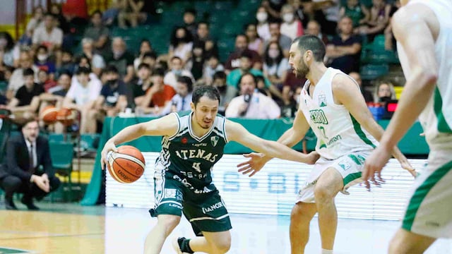 En el viejo clásico de la Liga, Atenas no pudo con Ferro (Germán Ruiz para prensa Atenas).