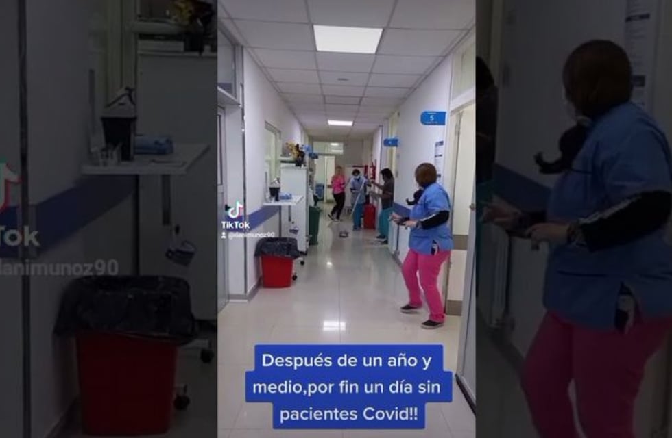 Mar de Ajó: trabajadores de salud festejaron bailando en pleno hospital por el primer día sin pacientes con coronavirus