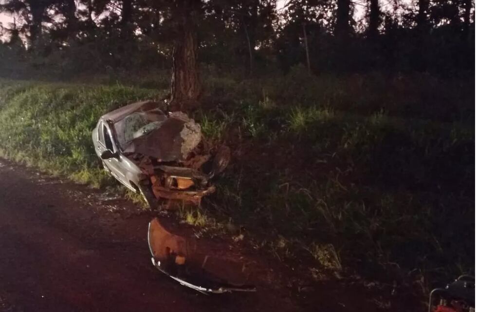 Colonia Mado: automovilista falleció tras impactar de frente contra un camión