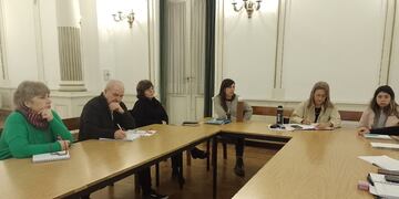 Psicólogas sociales de El Parquecito se reunieron con la Mesa de Gestión de Salud Mental