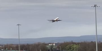 Susto en el aire: el avion que transportaba al Manchester City