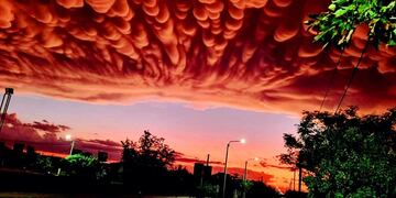 Nubes Mammatus, el extraño fenómeno natural que se dio en San Luis.