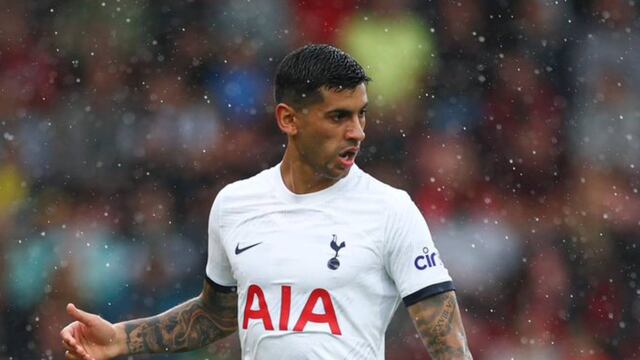 En un partido para el olvido del Cuti Romero, gol en contra y penal en el empate del Tottenham por Premier League (La Voz archivo).