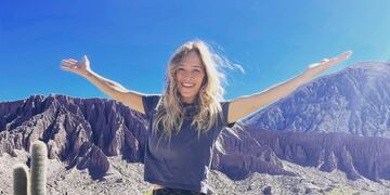 Luisana Lopilato en Purmamarca. (Instagram Luisana Lopilato)