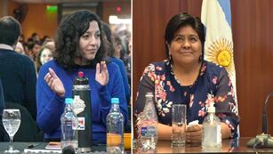 Leila Chaher (UxP) y Natalia Sarapura (UCR), diputadas nacionales por Jujuy.