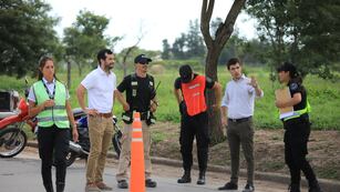 Megaoperativo de tránsito en el norte de la ciudad