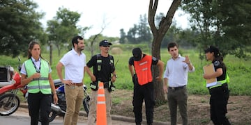 Megaoperativo de tránsito en el norte de la ciudad