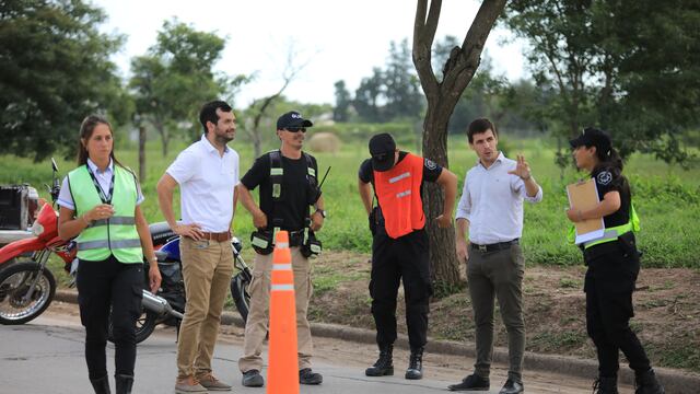 Megaoperativo de tránsito en el norte de la ciudad
