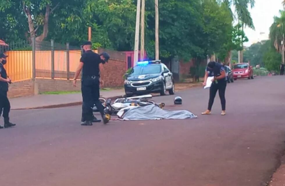 Un policía  atropelló, mató y se dio a la fuga