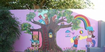 Muralistas de Arroyito decoraron la ciudad con sus obras