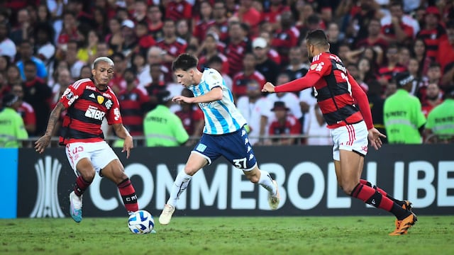 Racing perdió en Río con Flamengo