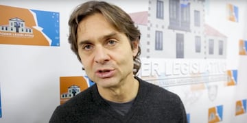 Legislador Federico Sciurano (UCR), presidente de la Comisión 7.