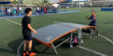 Teqball en San Juan.