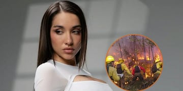 "La Nena de Argentina" y su compromiso con el sur: la donación de María Becerra permitió equipar a brigadistas en Chubut.