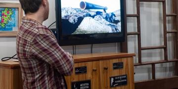 Se presentó la muestra “Pisar Malvinas” en el Espacio Pensar Malvinas