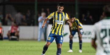 El mediocampista de 23 años ya jugó dos partidos con la camiseta auriazul.