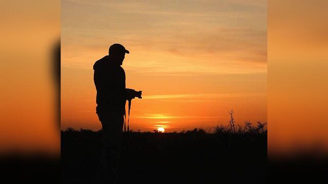 El fotógrafo que quiso fotografiar orcas pero encontró otro llamativo animal.