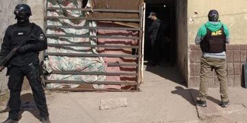 Allanamiento en Frontera