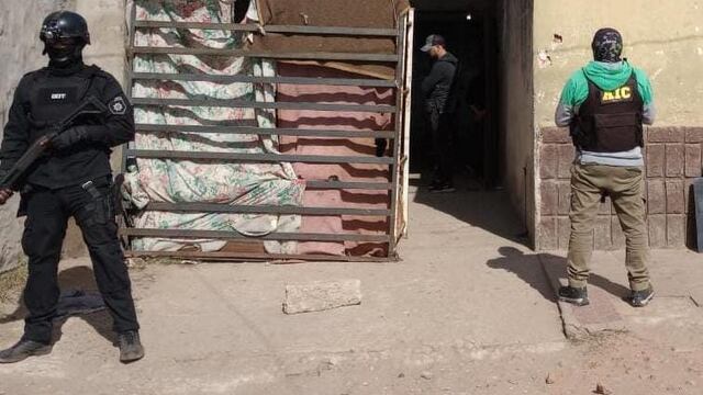 Allanamiento en Frontera