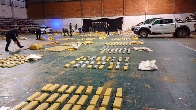 Montecarlo: decomisan importante carga de marihuana en dos allanamientos.
