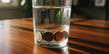 El poderoso ritual que se hace con un vaso de agua y monedas para atraer abundancia en noviembre, según el Feng Shui.