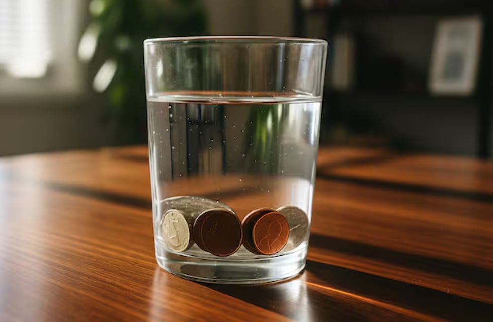El poderoso ritual que se hace con un vaso de agua y monedas para atraer abundancia en noviembre, según el Feng Shui