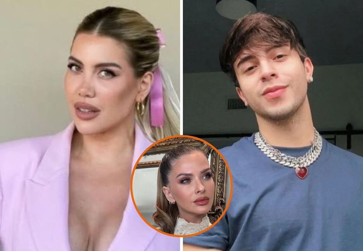 El incómodo momento entre Wanda Nara y Rusherking cuando nombró a la China Suárez: “No es...”