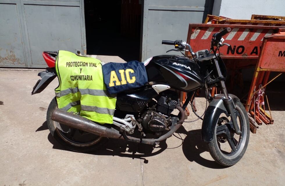 Se detectó una moto cuyo motor y carrocería no coincidían