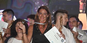 Premios Huarpes, reconocimiento a deportistas de Mendoza
Laura Horta, Montañismo, se quedó con la Cruz al Mérito
Foto:José Gutierrez / Los Andes