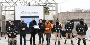 Reconocimiento a los trabajadores de la Junta Municipal de Defensa Civil